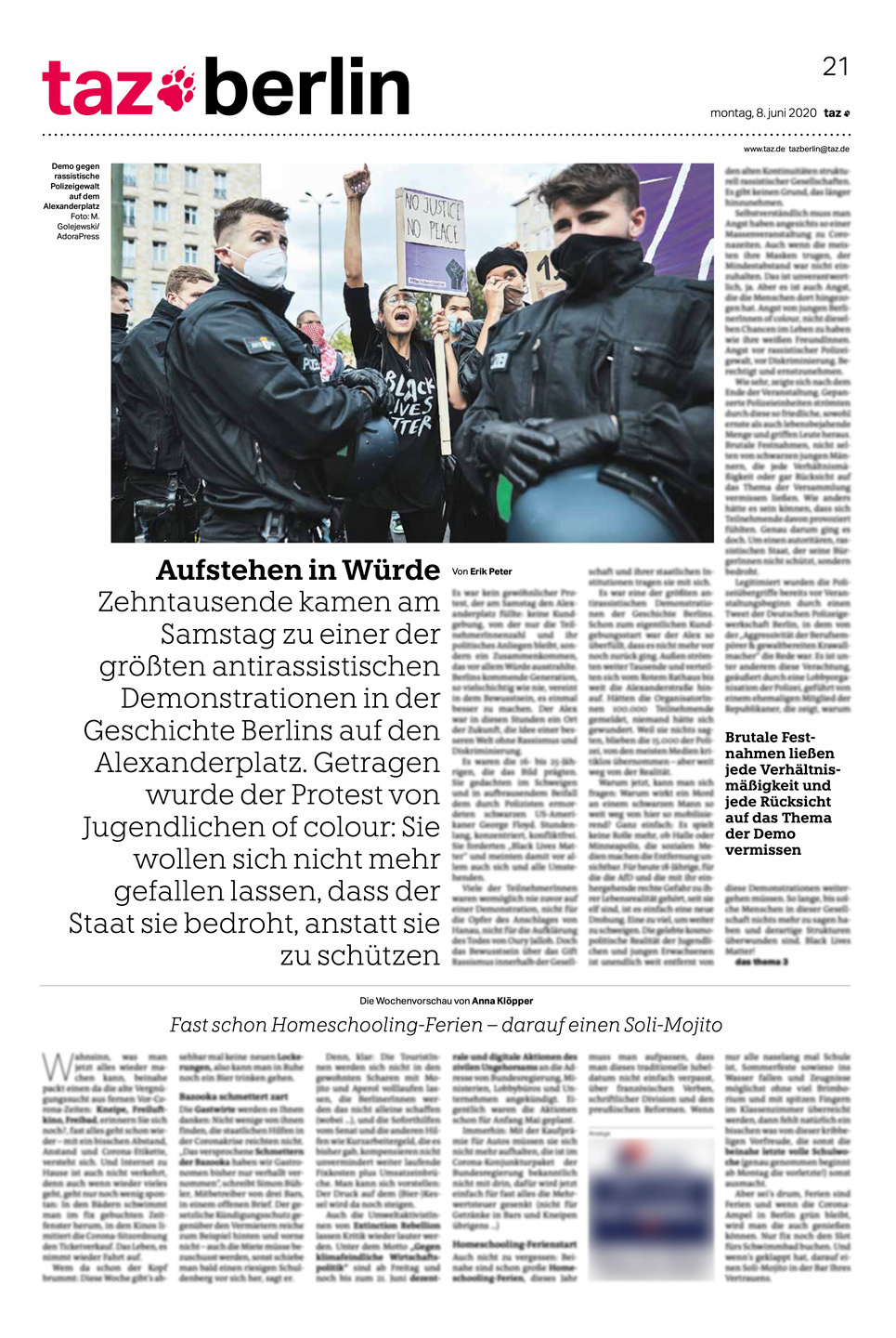 20210602_AdoraPress_TearSheets_20200608_taz_Seite21